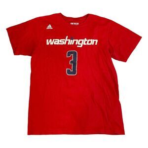 Adidas Washington Wizards Graphic Tee Red Bradley Beal 3 Basketball Washington D